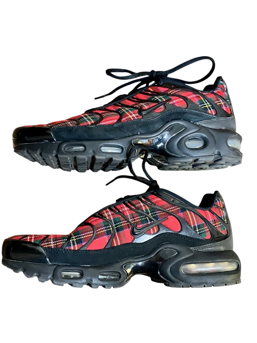 Rare 2018 Nike Women's Air Max Plus 'Tartan' Plaid Sneaker Size 9 - Picture 5 of 11